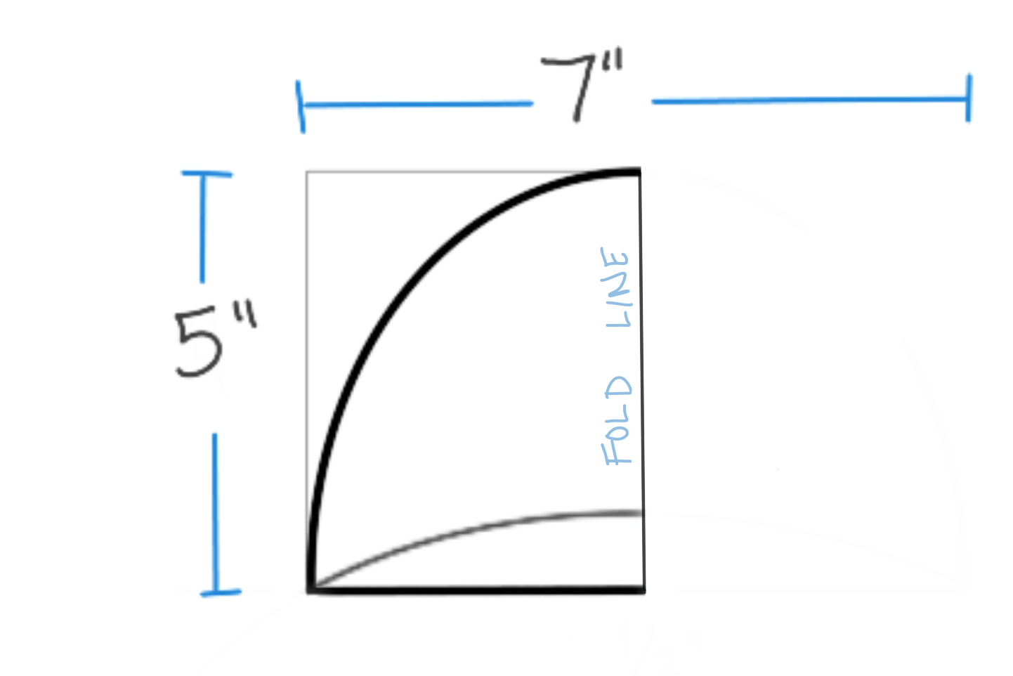 Shoulder pad curve