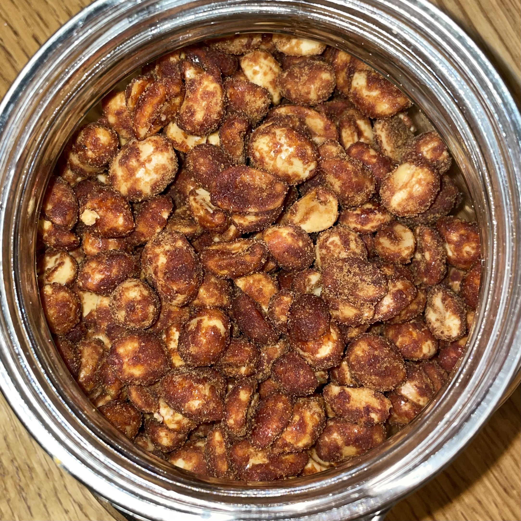 Honey roasted peanuts