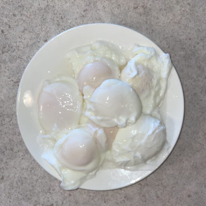 Poached eggs