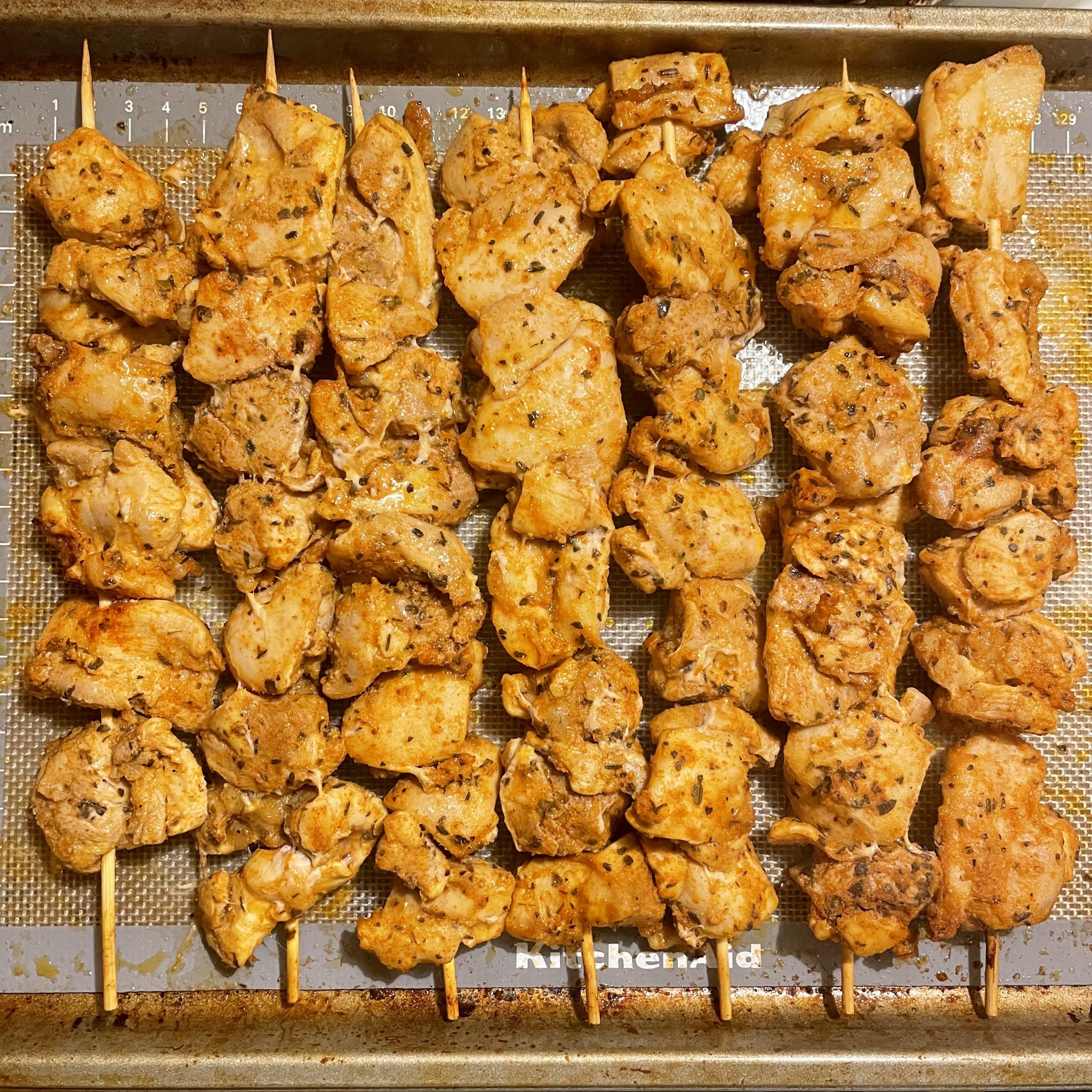 Chicken kebabs