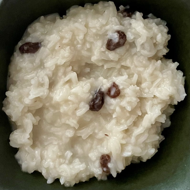 Rice pudding