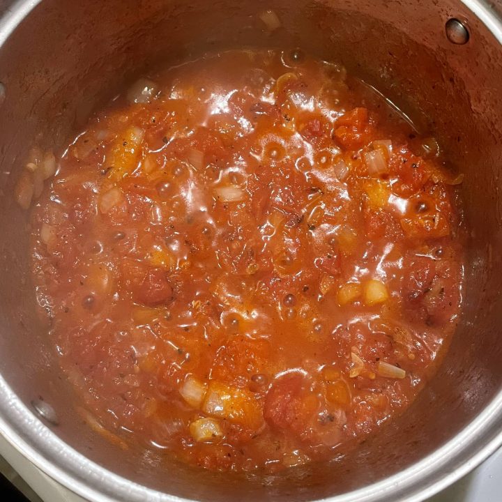 Simple African tomato stew