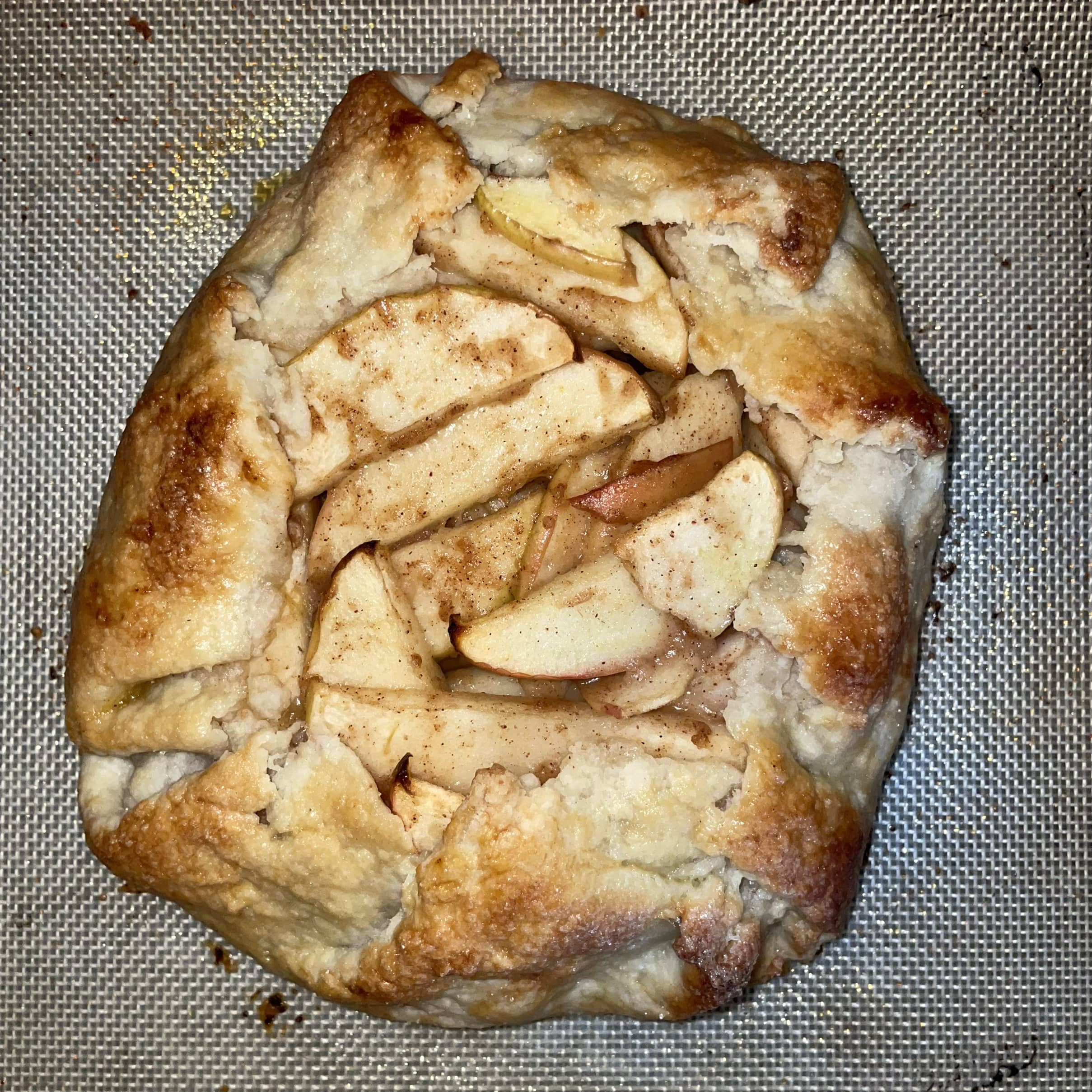 Apple galette