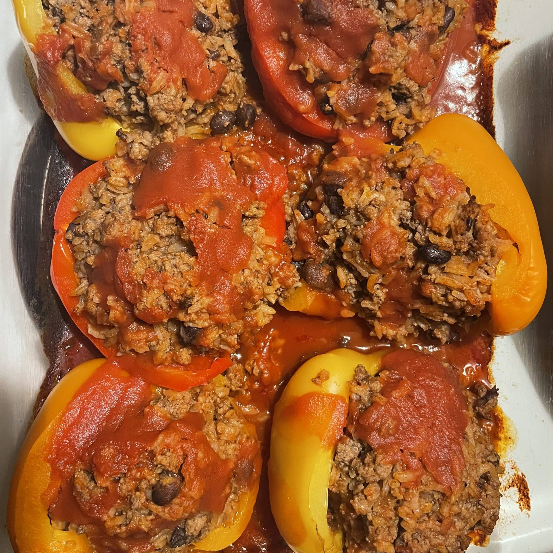 Stuffed bell peppers